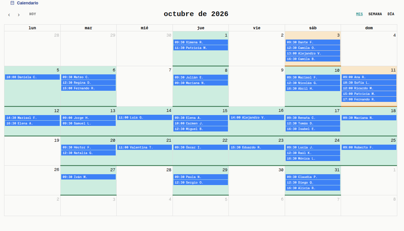 Módulo Agenda